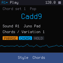 The Play page